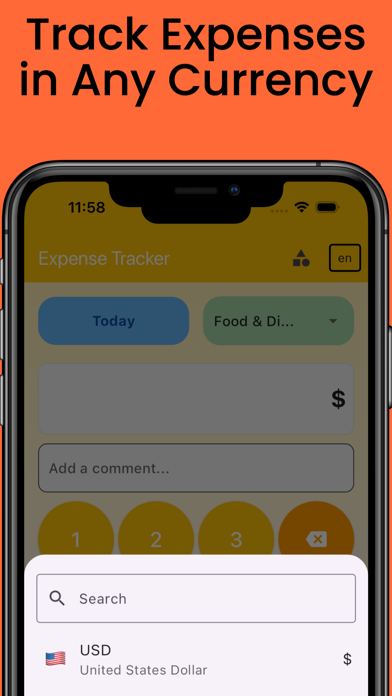 Expense Manager⁺ Screenshot 1 of 3