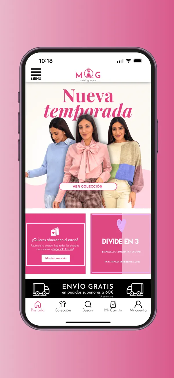 Screenshot #1 pour MasQguapas Modas