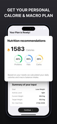 PlanMyEats: Calorie Counter Screenshot 5 of 5