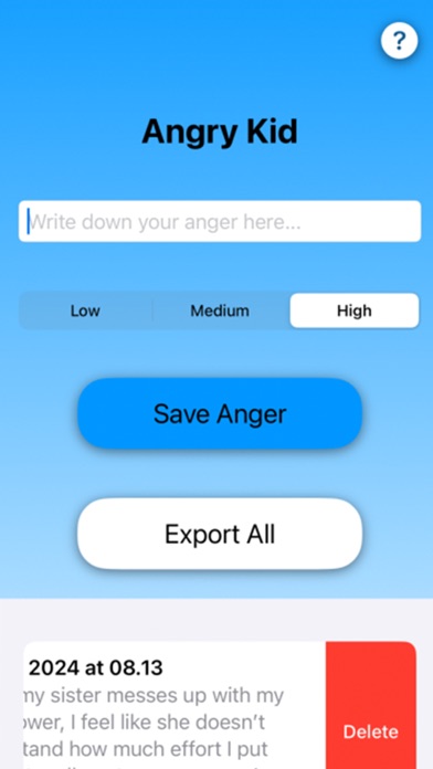 Screenshot 2 of Angry Kid App