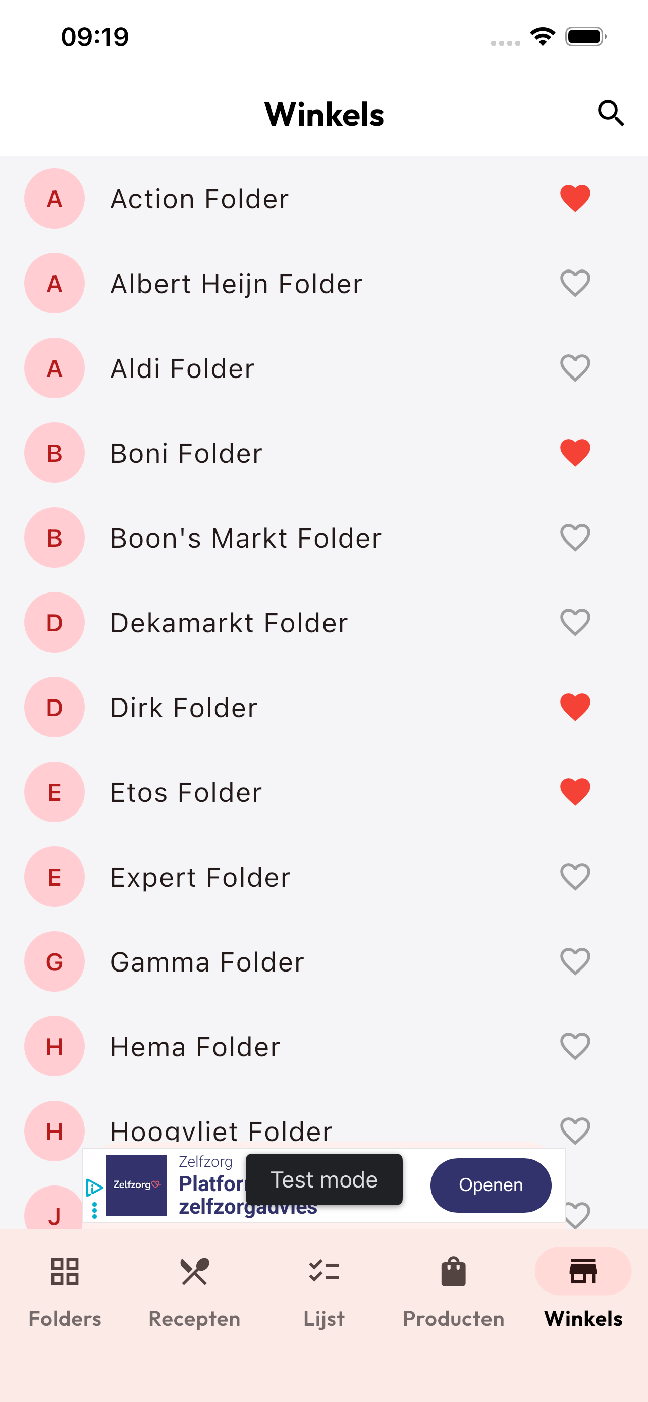 Folder Nu - Alle folders screenshot 4