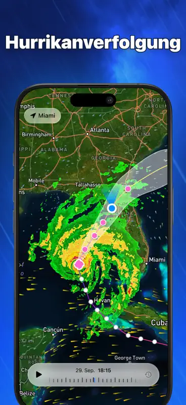 Regenradar - Deutscher Wetter screenshot 6 of 8