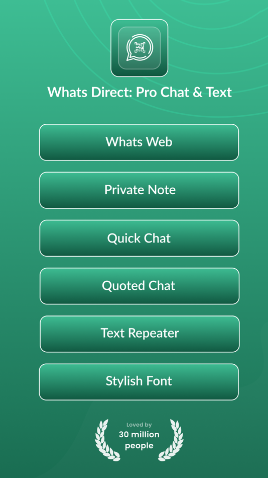 #1. Whats Web+ Dual Chat Messenger (iOS) 由: Keyur Kyada