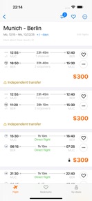 idealo flights: cheap tickets screenshot