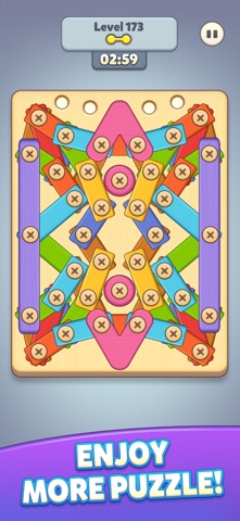 Wood Master: Screw Puzzle iPhone screenshot