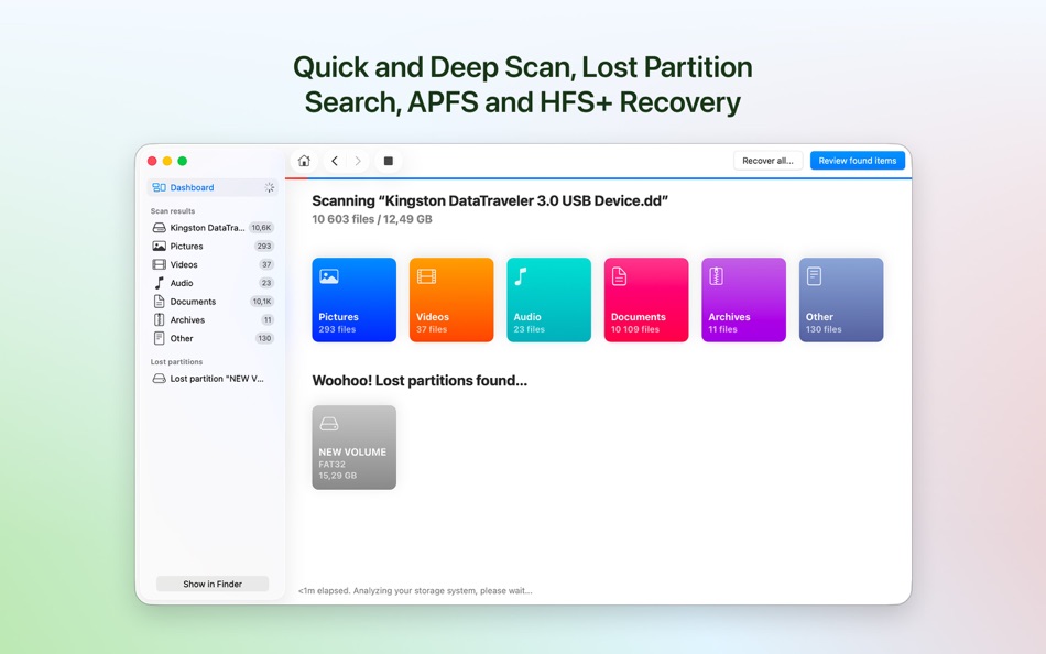 #4. Clever Data Recovery (macOS) 게시자: Justin Johnson