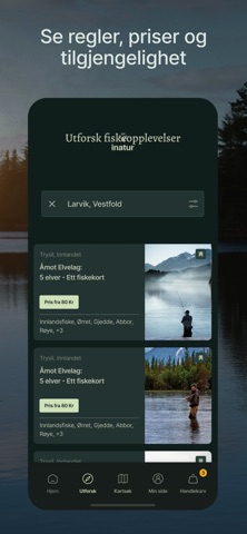 Napp - Fiskekort hos Inatur screenshot