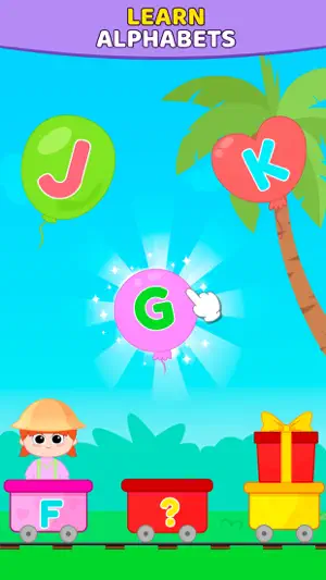 Balloon Pop Baby Toddler Games screenshot 2
