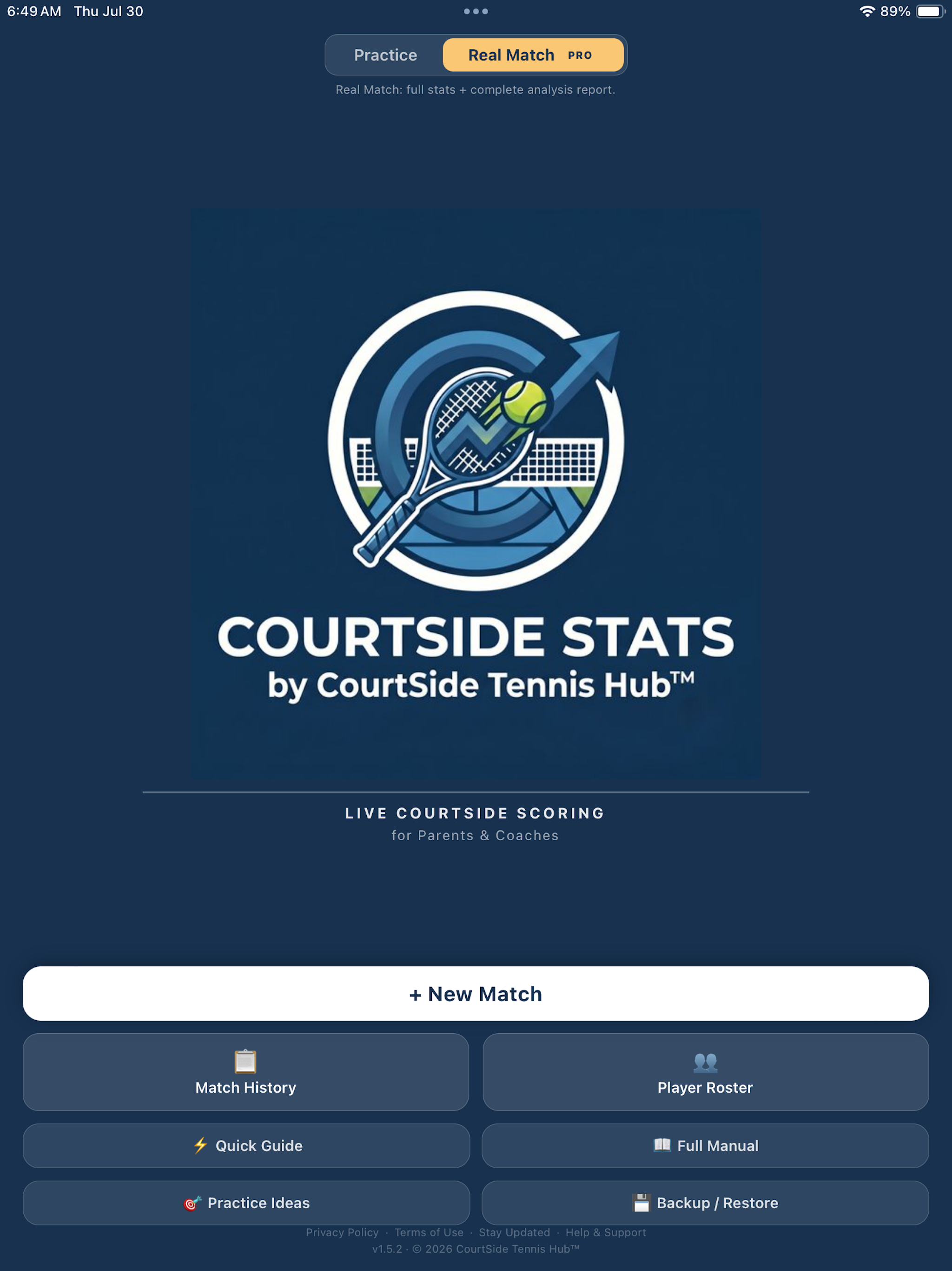 CourtSide Stats | Tennis ™ screenshot 11
