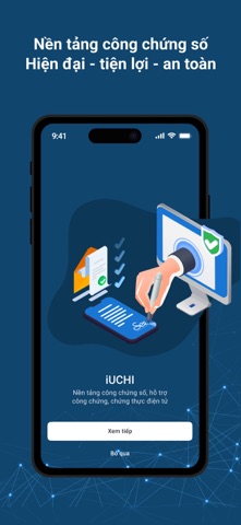 Nền tảng công chứng số iUCHI screenshot