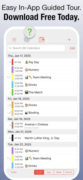 PocketLife Calendar : capture d’écran 9 sur 10