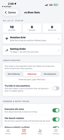 Rookie Rotation Screenshot 4 of 9