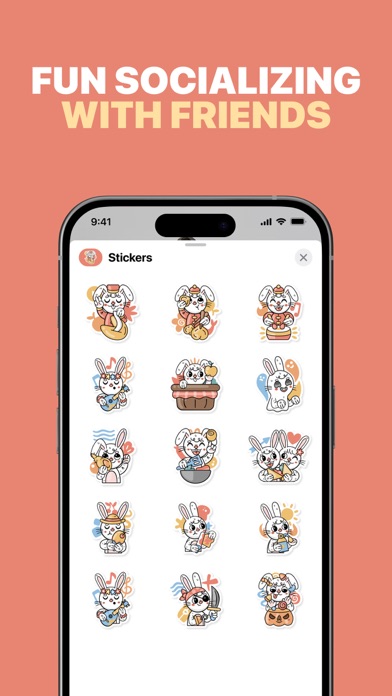Screenshot #3 pour Bunbelievable Stickers