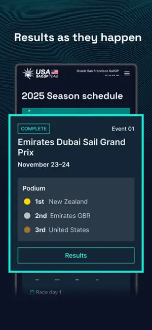 U.S. SailGP Team screenshot 2