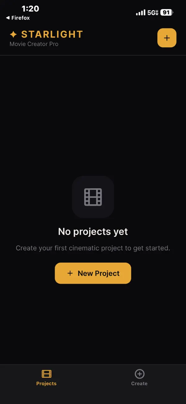 Screenshot #2 pour Starlight Movie Creator Pro