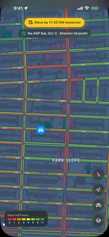 NYC Parking: ASP Map & Alerts Screenshot 1 of 10