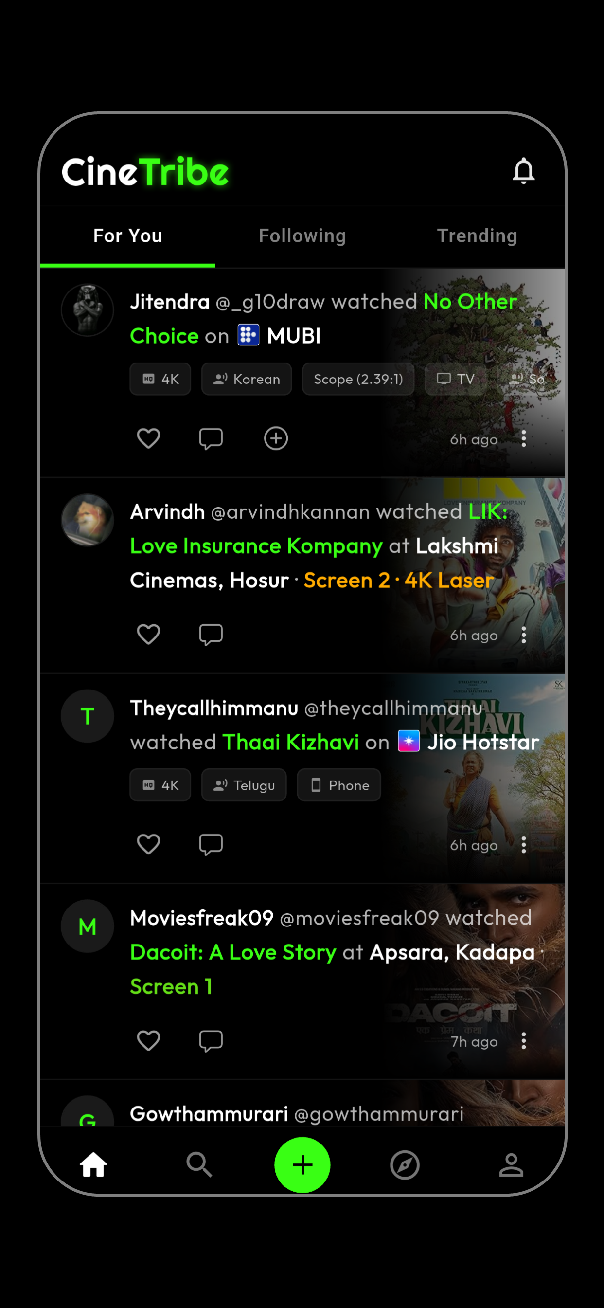 CineTribe screenshot 6