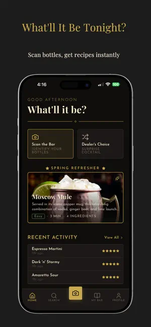 OpenBar - AI Cocktail Recipes screenshot 2