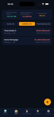 Project Escape: FIRE Tracker screenshot