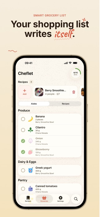 Cheflet: Recipe Saver Screenshot 2 of 6
