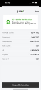 Jumio Showcase screenshot #3 for iPhone