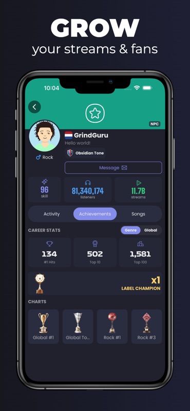 Music Superstar Online: Sim screenshot 2