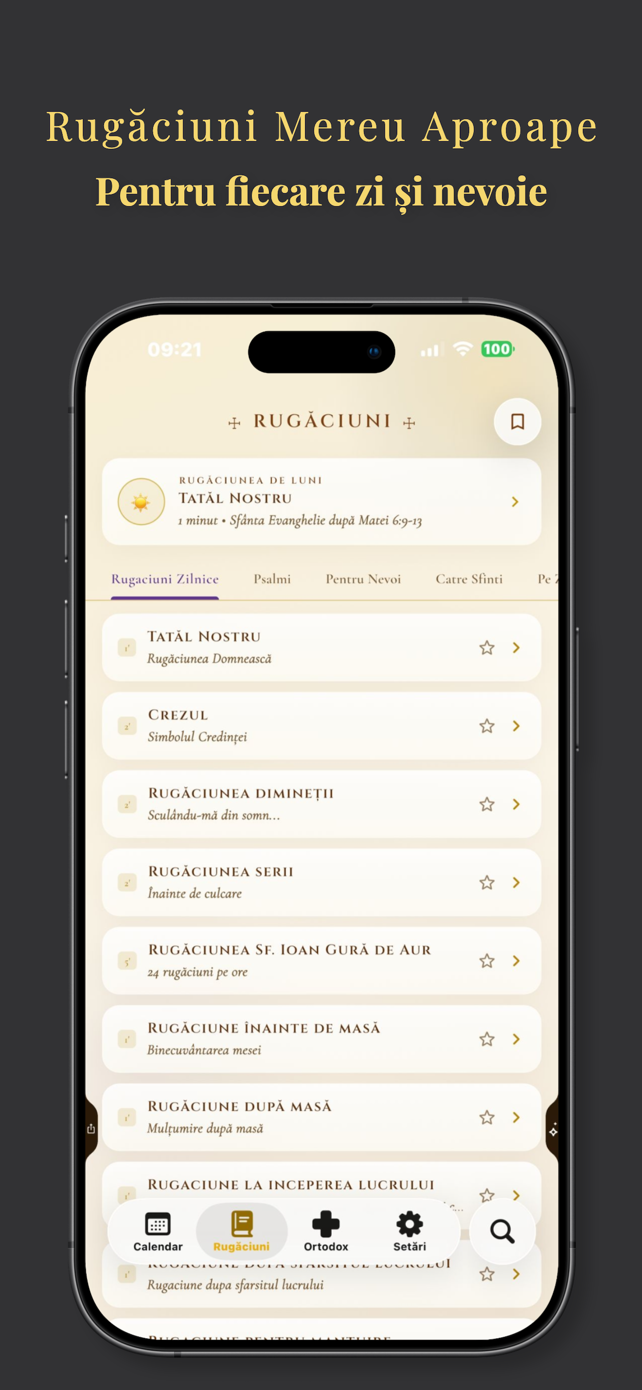 Calendar Creștin Ortodox screenshot 4