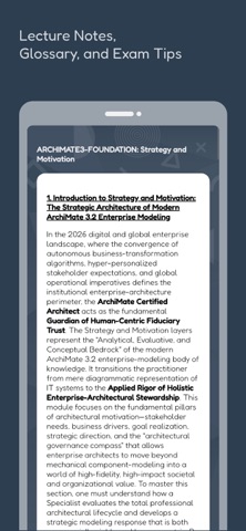 TOGAF 10 Exam Prep: with AI Screenshot 5 of 7