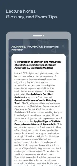 TOGAF 10 Exam Prep: With AI iPhone Screenshot 5