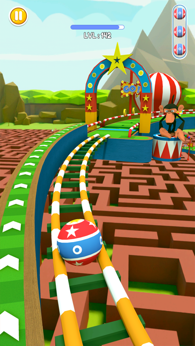 Circus Balls - 3D Ball Games Screenshot