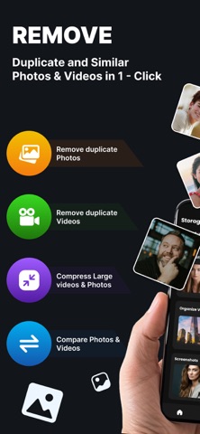 Duplicate Photo Cleaner App iPhone screenshot