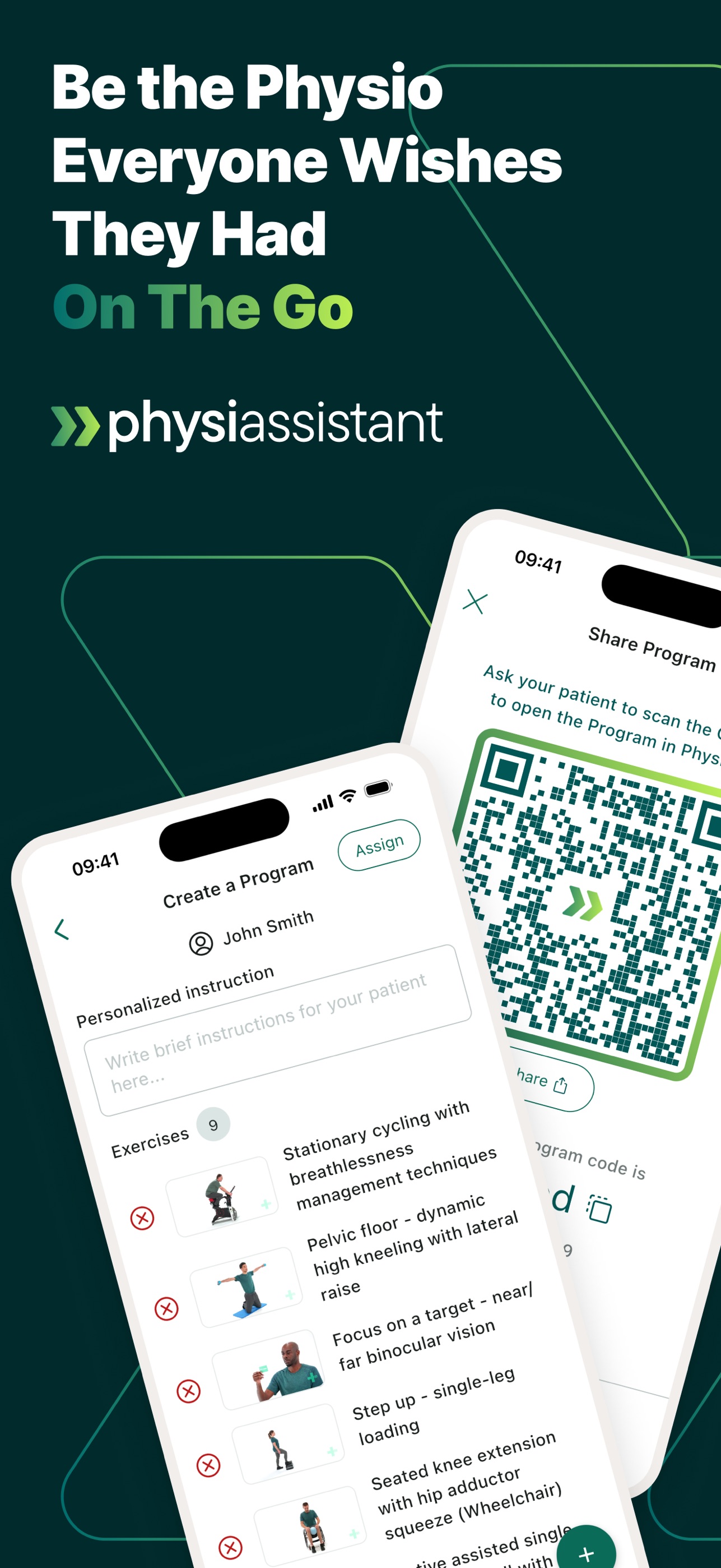 Screenshot 1 of PhysiAssistant