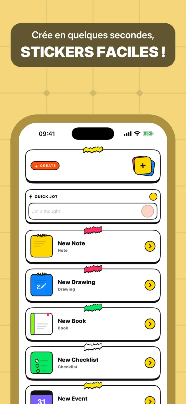 Screenshot #3 pour Sticky: Notes autocollantes