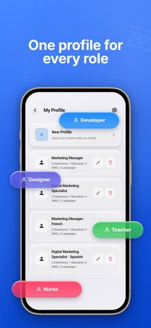 ProResume: CV & Resume Builder Screenshot 7 of 8