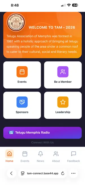 TAM Connect screenshot 1