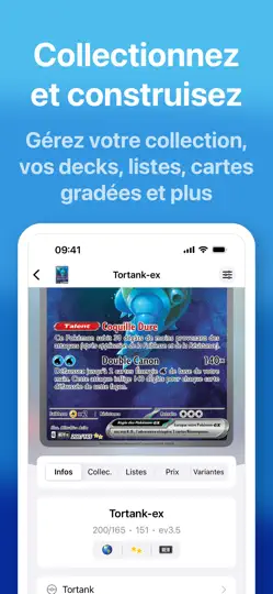 Capture d'écran de ProDex TCG - Toutes Les Cartes sur iPhone 3
