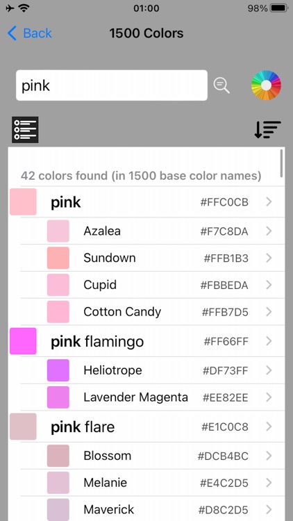 Color Name Recognizer Camera screenshot-6