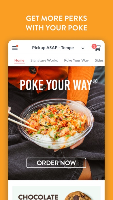 Pokeworks iPhone screenshot 1 - Food & Drink app
