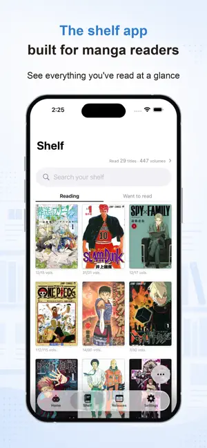 YOMOKA: Manga Shelf Tracker screenshot 2