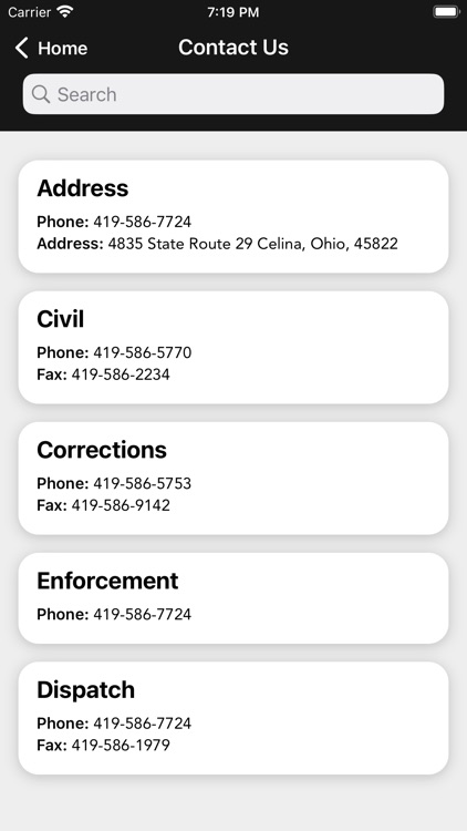 Mercer County Sheriff's Ohio