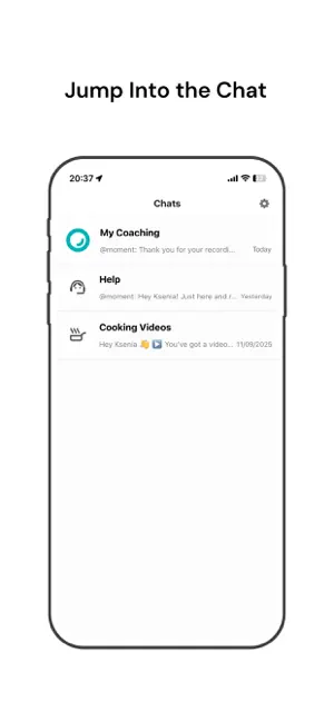 MOMENT - Cooking coach screenshot 1