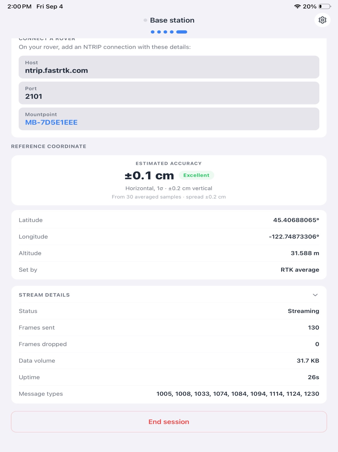Screenshot 11 of FastRTK2Go