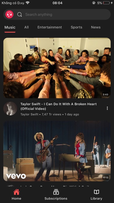 Play Tube - Video Music Play Screenshot