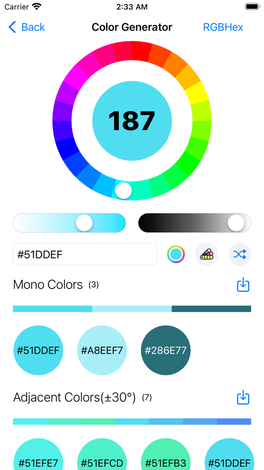 #2. Palette Colors (iOS) 由: 晓航 郑