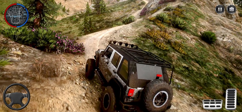 Extreme Jeep Hill Driving 3D screenshot 3