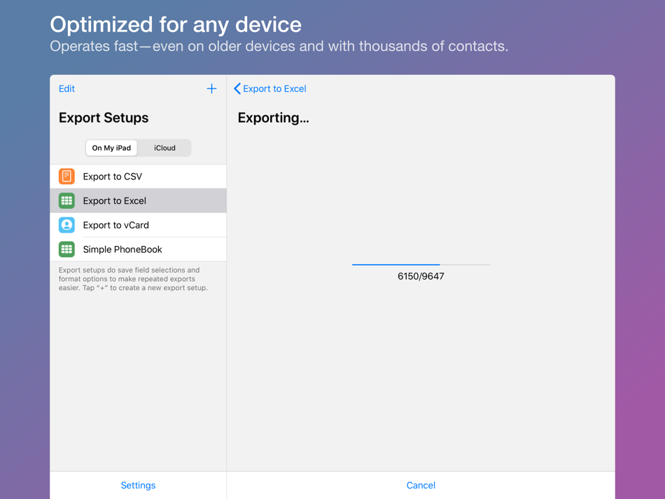 #5. Export Contacts Pro (iOS) 由: Stefan Keller
