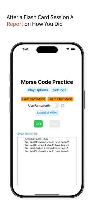 Morse Code Trainer & Practice Screenshot 4 of 10
