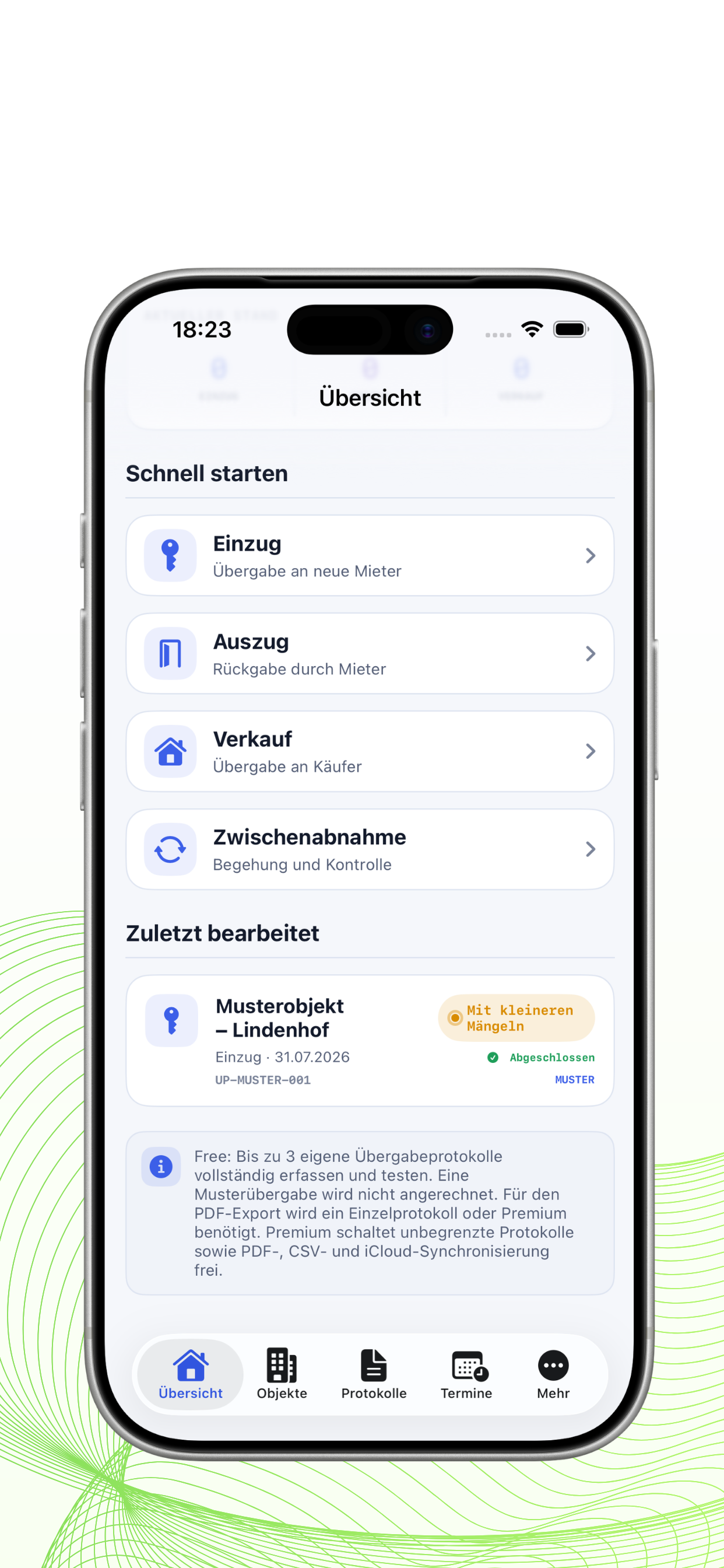 ÜbergabePro|tokolle screenshot 2