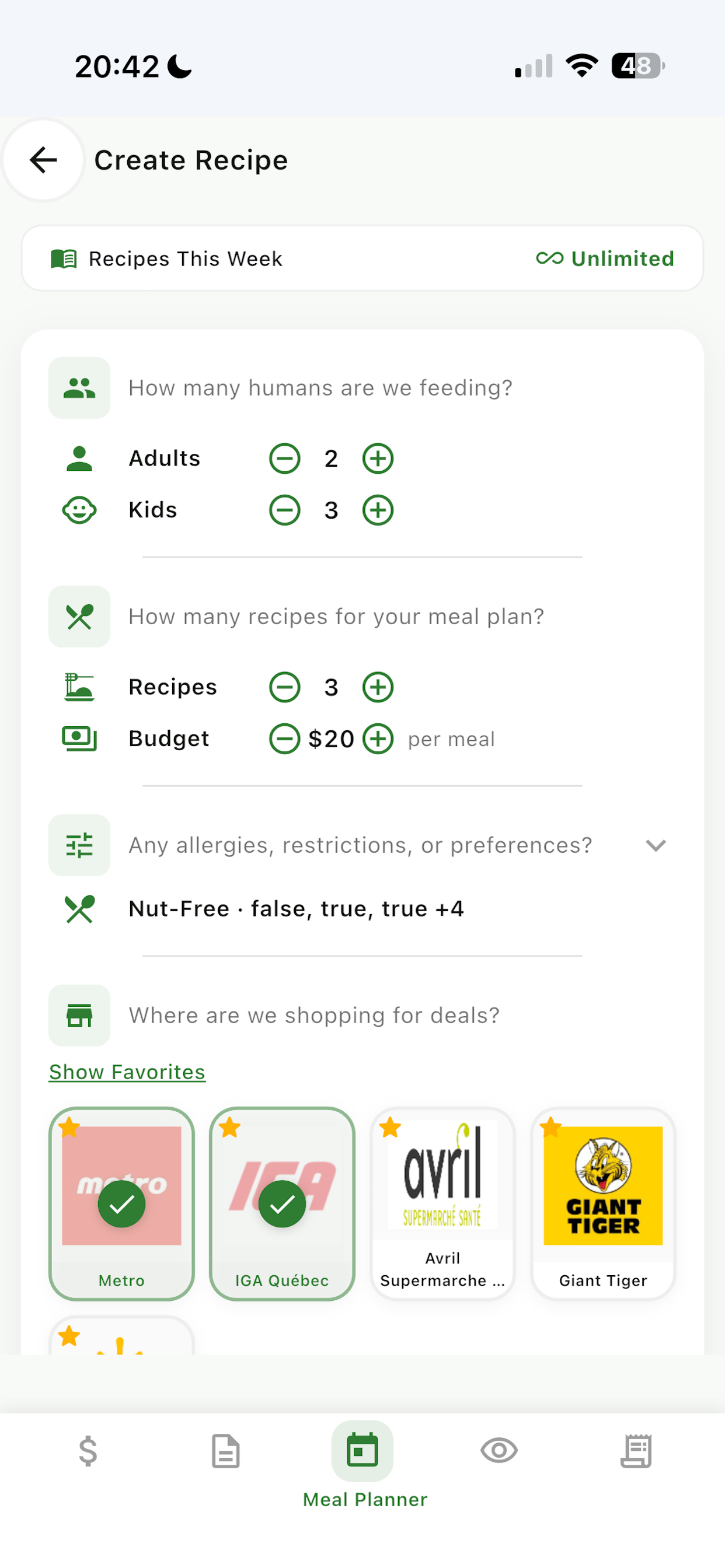 Samoto: AI Groceries & Meals screenshot 6