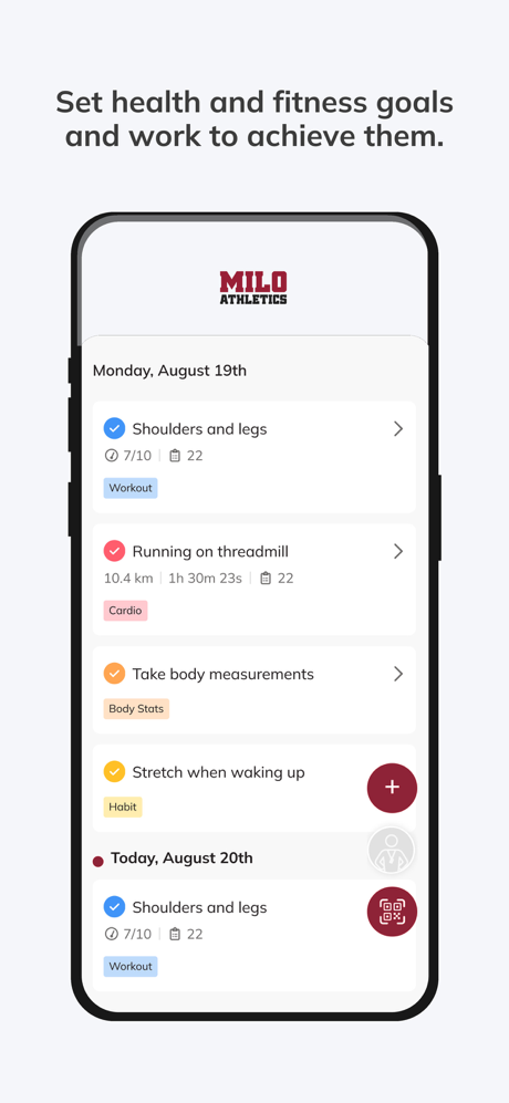 Milo Athletics screenshot 4